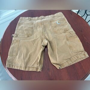 Carhartt Khaki Carpenter Shorts